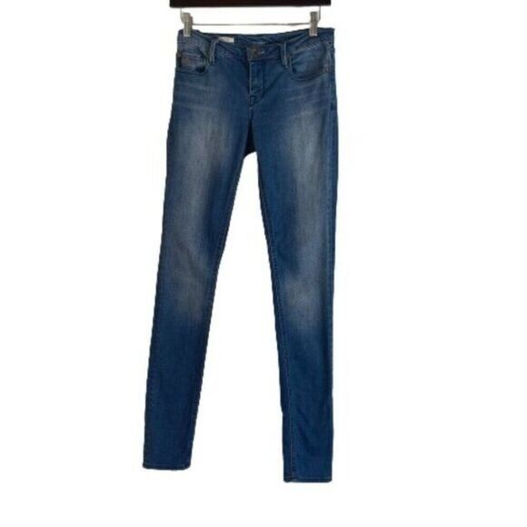 QSD Skinny Stretch Light Wash Jeans Size 1 / 25 Have a Flaw - Picture 1 of 8